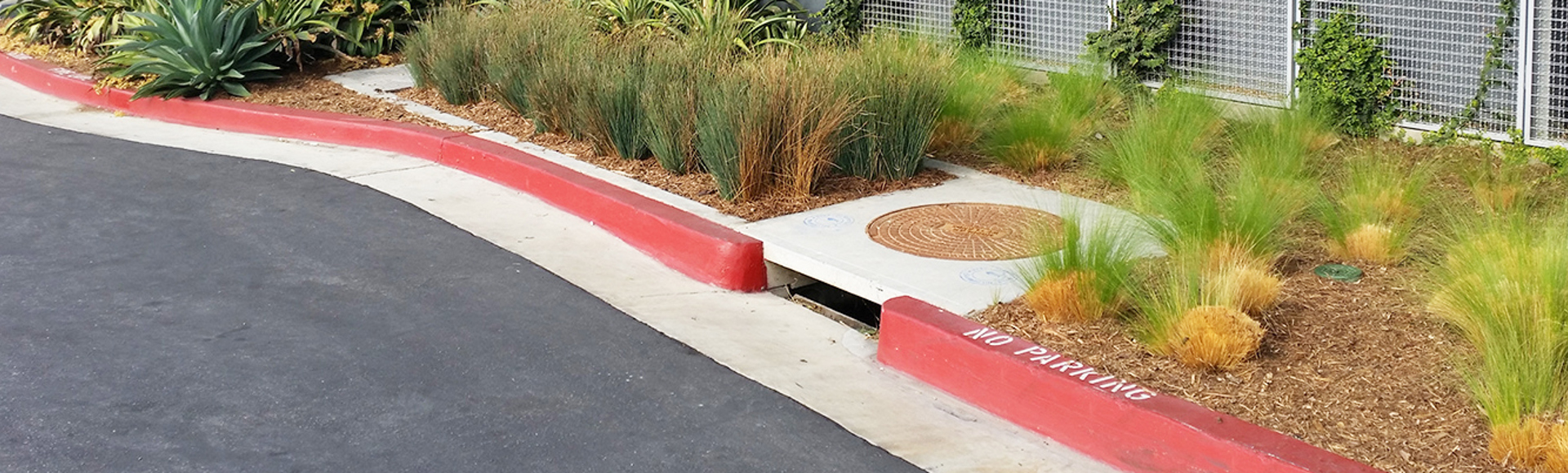 A modular Wetlands Linear stormwater biofiltration system.