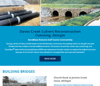 Screenshot of the Contech Site Solutions Newsletter May 2024.