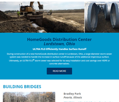 Screenshot of the Contech Site Solutions Newsletter May 2023.