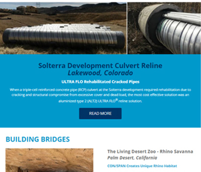 Screenshot of the Contech Site Solutions Newsletter February 2023.