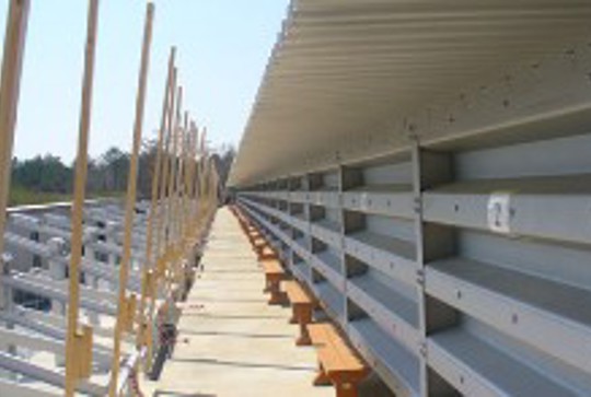 Bin Wall blast berms.