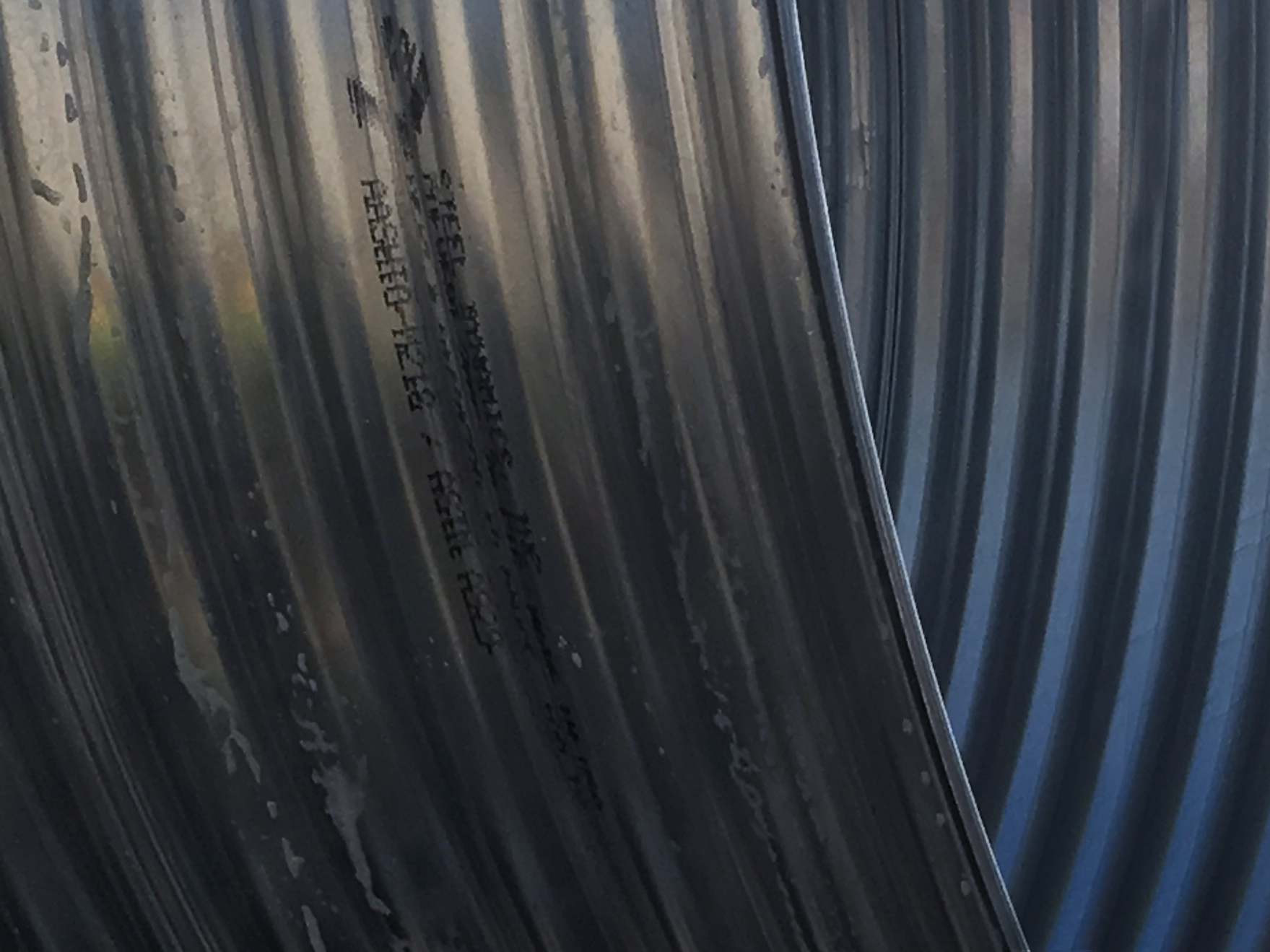 Galvanized Coated Corrugated Steel Pipe