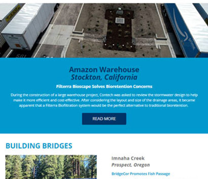 Screenshot of the Contech Site Solutions Newsletter April 2023.