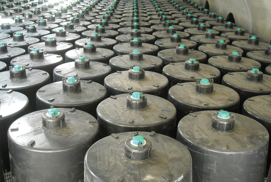 Stormwater Management StormFilter cartridges. 