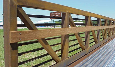 Safety Rail / Wood Rub Rail